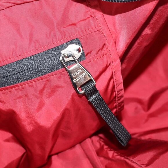 LOUIS VUITTON Damier Aventure Plat Ktical Boston Bag Red N23208 LV Auth 132525V - Picture 14 of 16